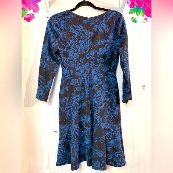 Plenty by Tracey Reese Jacquard Knit Dress Sz S - Picture 7 of 8